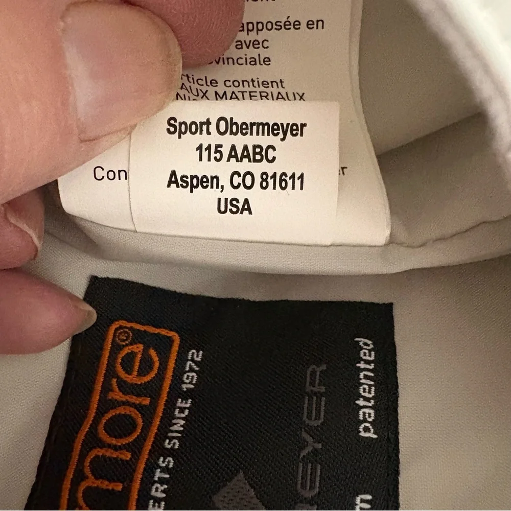 Obermeyer Malta‎ Women's Size 12 White Ski Snowboard Pants Pockets Insulated